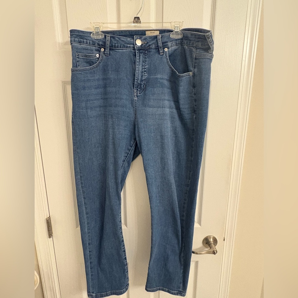 Eloquii Size 14 Light Wash Jeans
